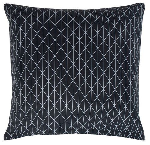  Pudebetræk 60x63 cm - Harlequin blue​​​​​​​ - Hovedpudebetræk i 100% Bomuld