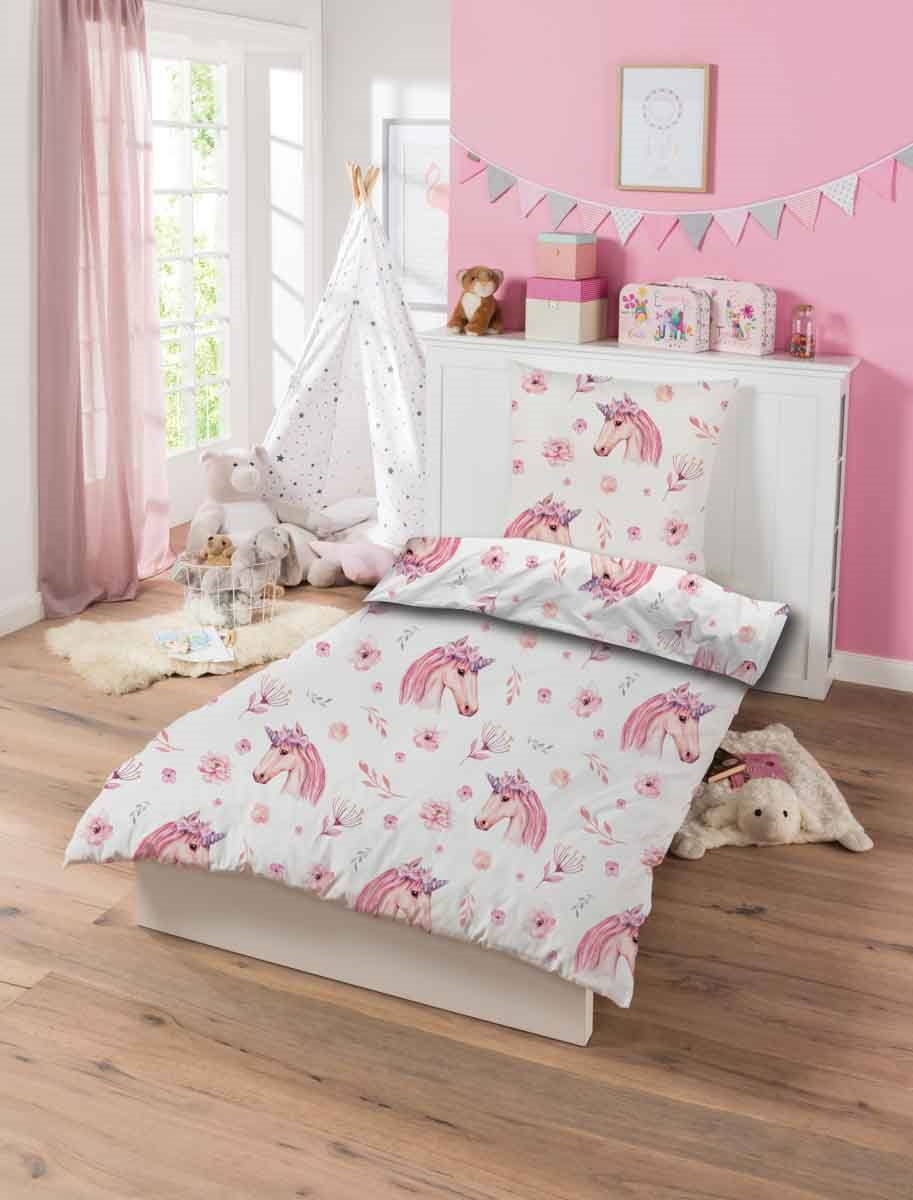 Unicorn sengetøj Børnesengetøj cm • Bomuld